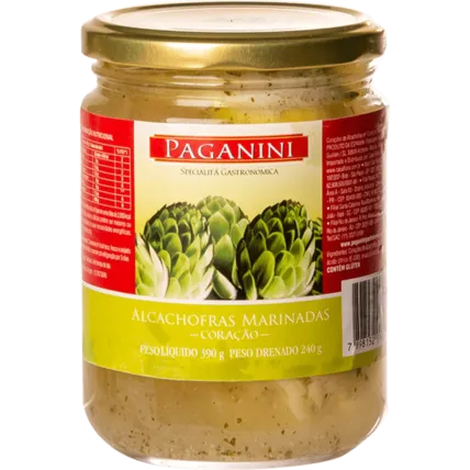 Alcachofras Marinadas Paganini 220g