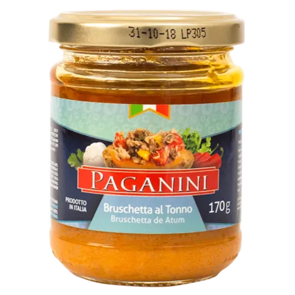 Antepasto Bruschetta de Atum Paganini 170g