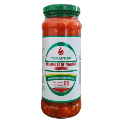 Antepasto de Pimenta Biquinho Fogo Mineiro 350g