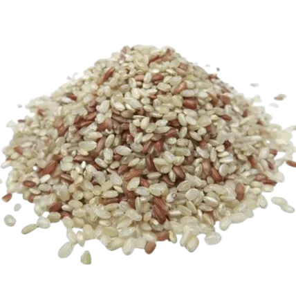 Arroz Cateto Integral Branco com Vermelho a Granel 