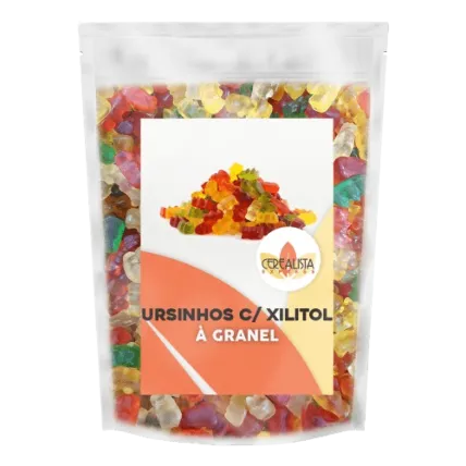 Bala de Ursinho Sem Açúcar C/ Xilitol