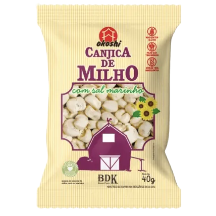 Canjica de Milho com Sal Marinho 40g