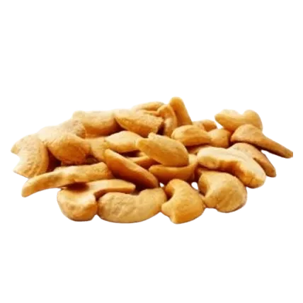 Castanha de Caju Metades com Sal a Granel