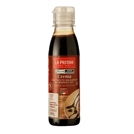 Crema Balsâmico Sabor Morango La Pastina 150ml