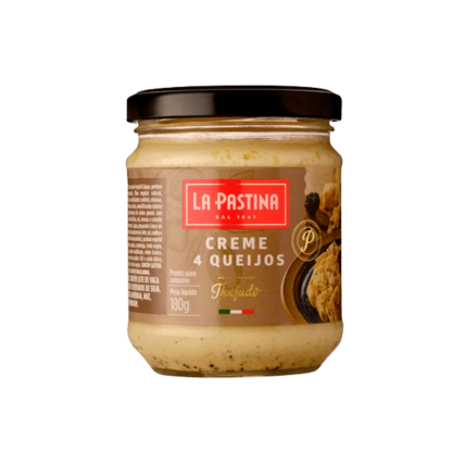 Creme 4 Queijos Trufado La Pastina 180g