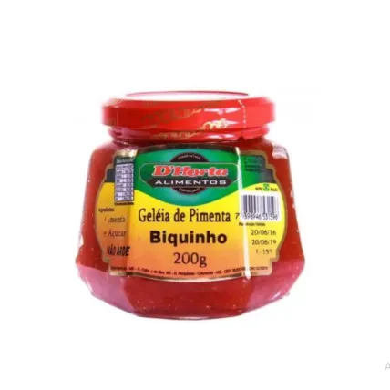 Geleia de Pimenta Biquinho D'horta 200g