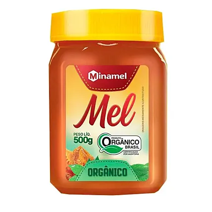 Mel Orgânico Pote Minamel 500g