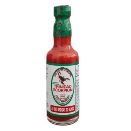 Molho de Pimenta Trinidad Scorpion Fogo Mineiro 60ml