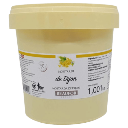 Mostarda Francesa de Dijon Beaufor 1kg