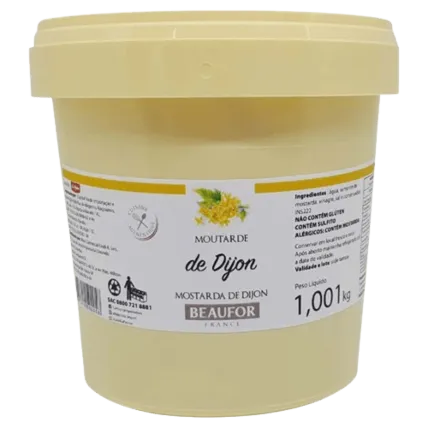 Mostarda Francesa de Dijon Beaufor 1kg