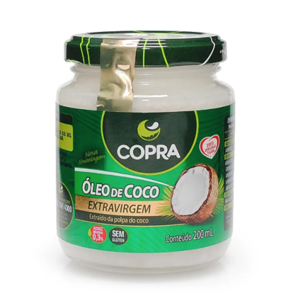 Óleo de Coco Extra Virgem Copra 200ml