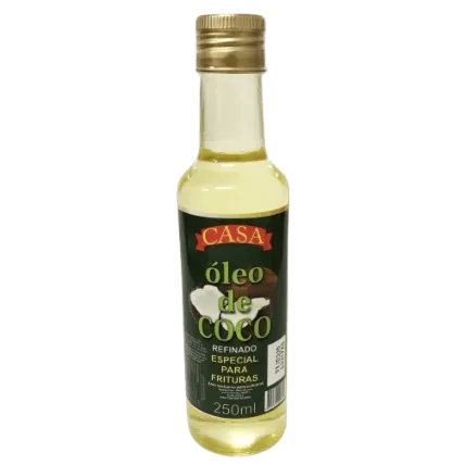 Óleo De Coco Para Frituras Casa 250ml