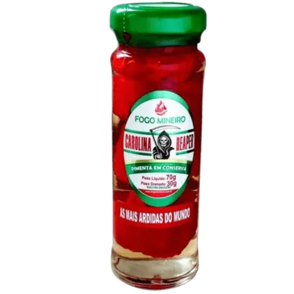 Pimenta Carolina Reaper Fogo Mineiro 70g