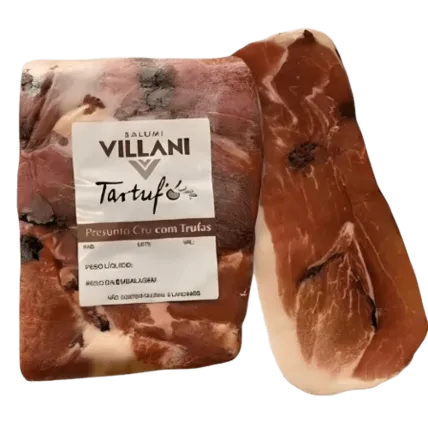 Presunto com Trufas Cru Fatiado Villani 100g
