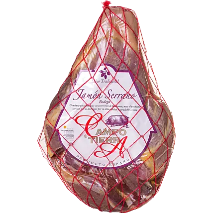 Presunto Jamon Serrano Campo Tierra S/ Osso 5Kg