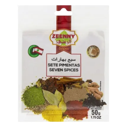 Tempero Sete Pimentas Zeenny 50g