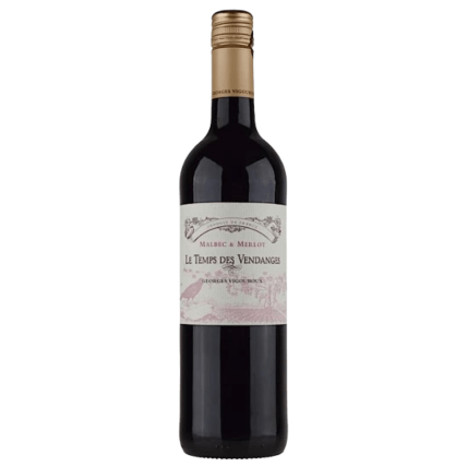 Vinho Tinto Le Temps des Vendanges Malbec e Merlot 750ml