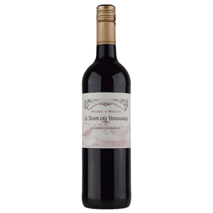 Vinho Tinto Le Temps des Vendanges Malbec e Merlot 750ml