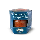 Ovas De Peixe Capelin Voador Temperadas Vermelha Damm 90g